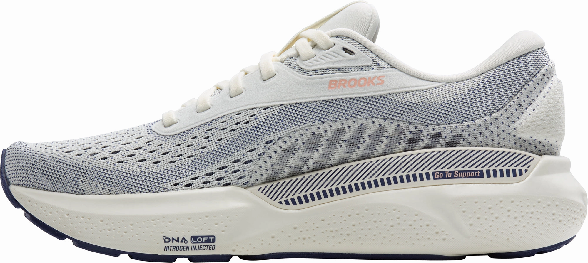 Brooks Adrenaline GTS 24 WIDE FIT Womens Running Shoes - Grey Distance Runners