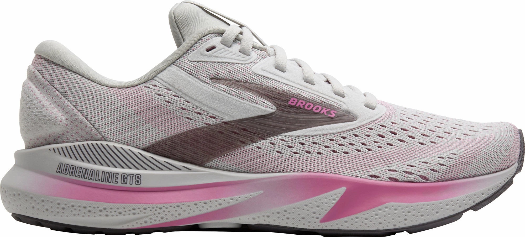 Brooks Adrenaline GTS 24 Womens Running Shoes - Beige Brooks breathable running shoes for performance