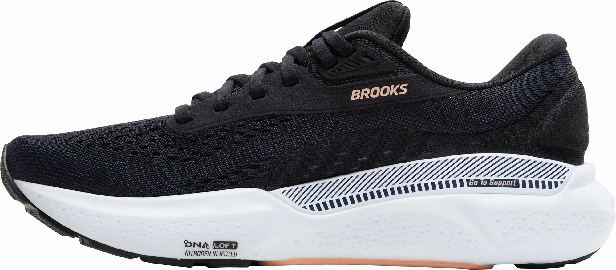 Brooks Adrenaline GTS 24 Womens Running Shoes - Black Distance Runners