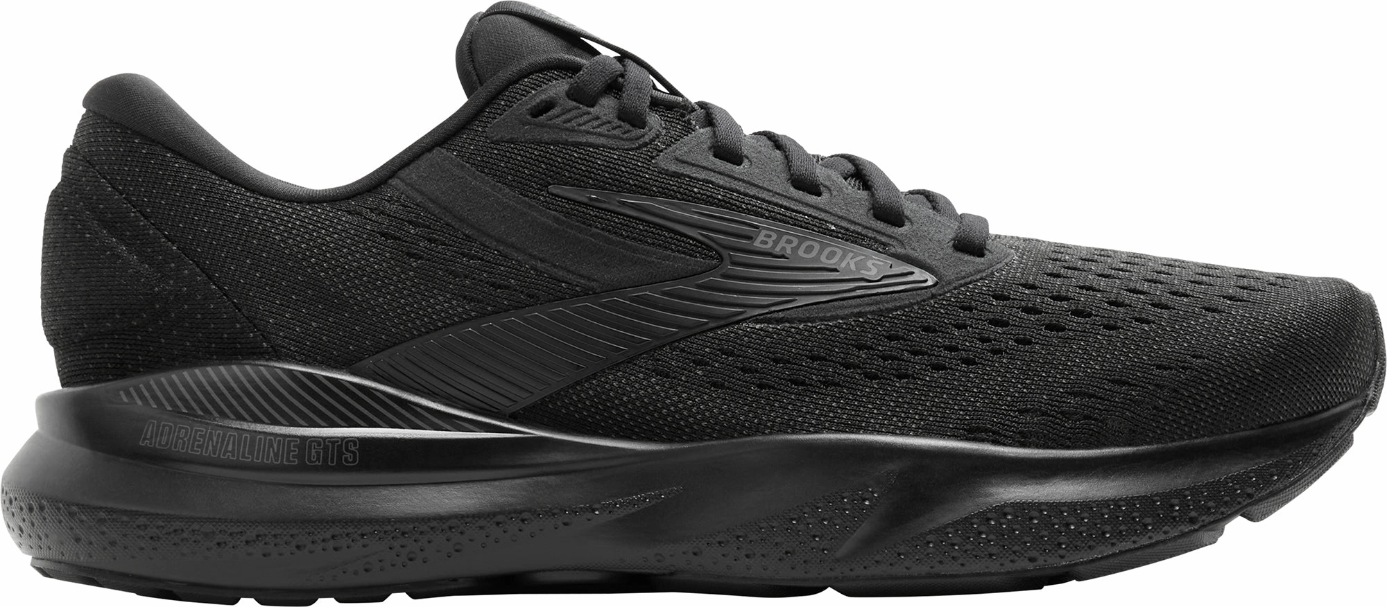 Brooks Adrenaline GTS 24 Womens Running Shoes - Black Brooks breathable running shoes for performance