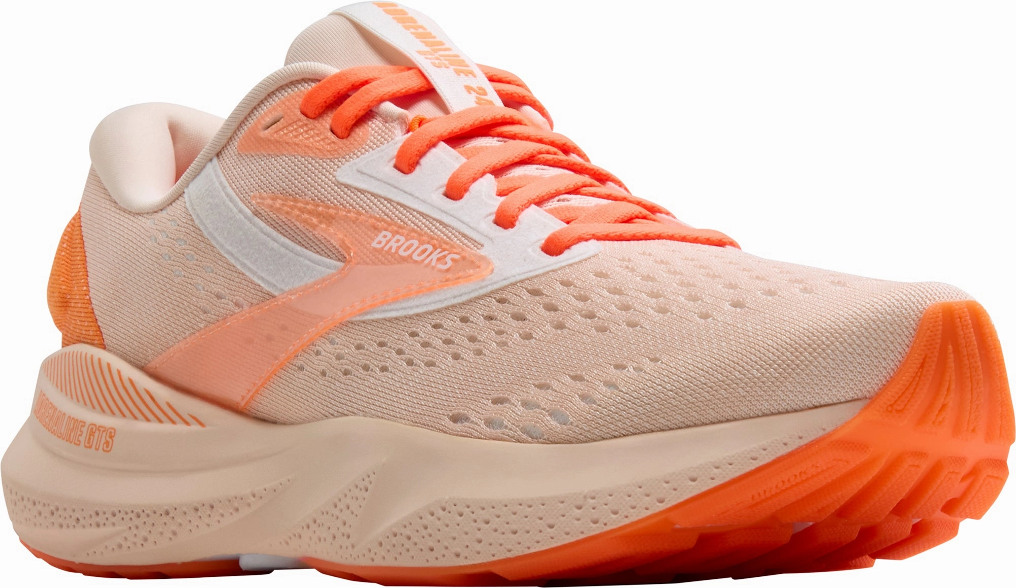 Brooks Adrenaline GTS 24 Womens Running Shoes - Orange Distance Runners