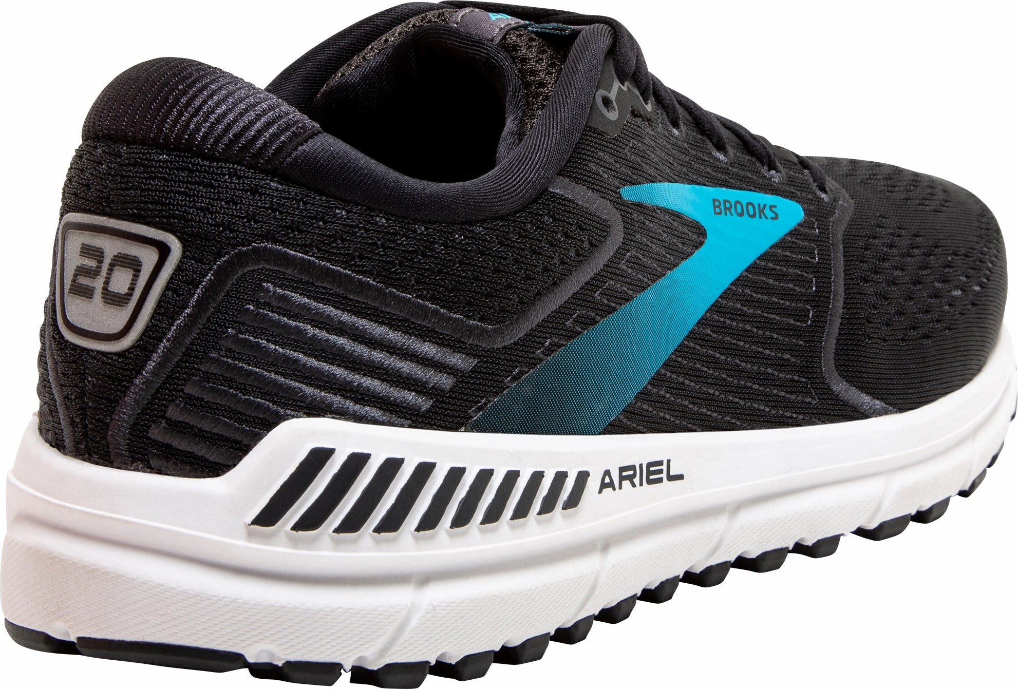 Brooks Ariel 20 WIDE FIT Womens Running Shoes - Black Distance Runners