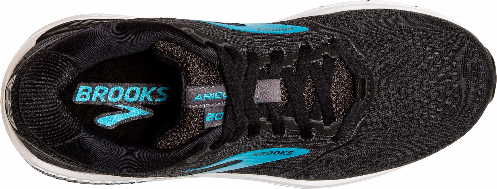 Brooks Ariel 20 WIDE FIT Womens Running Shoes - Black Distance Runners