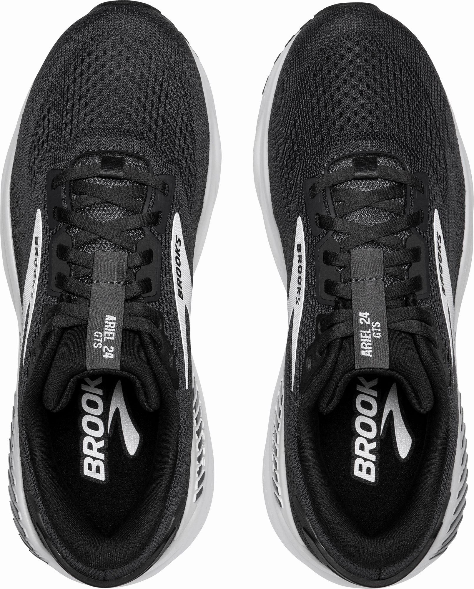 Brooks Ariel GTS 24 Womens Running Shoes - Black Distance Runners