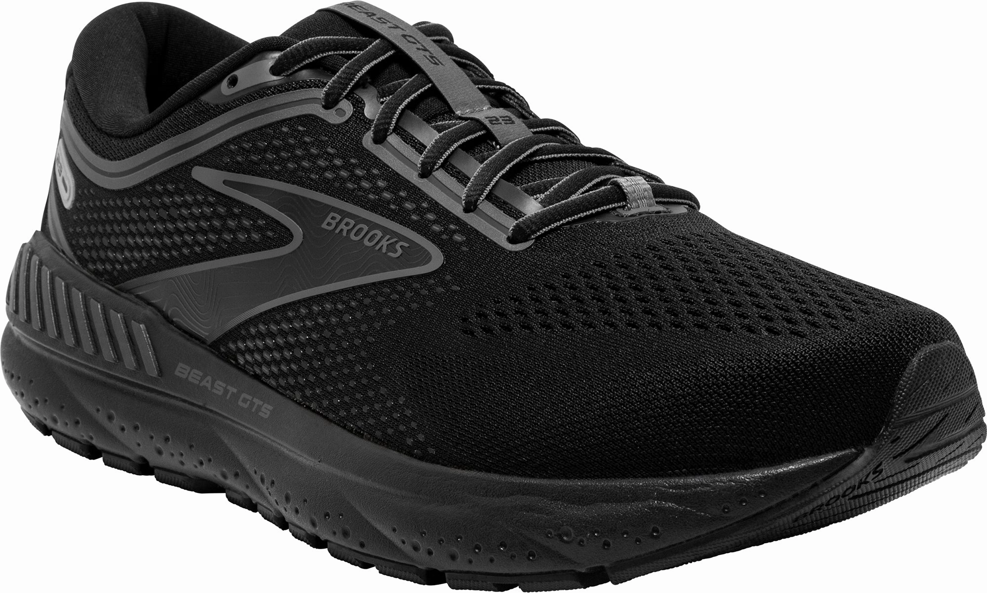 Brooks Beast GTS 23 Mens Running Shoes - Black Distance Runners