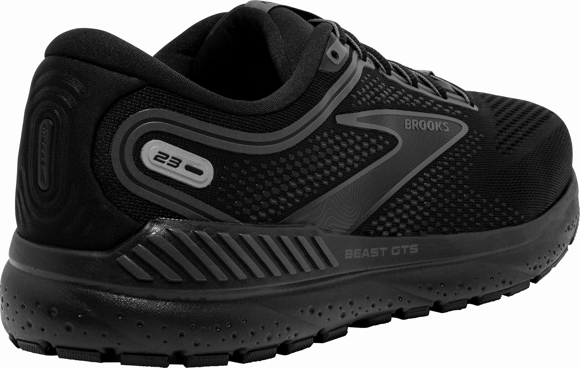Brooks Beast GTS 23 Mens Running Shoes - Black Distance Runners
