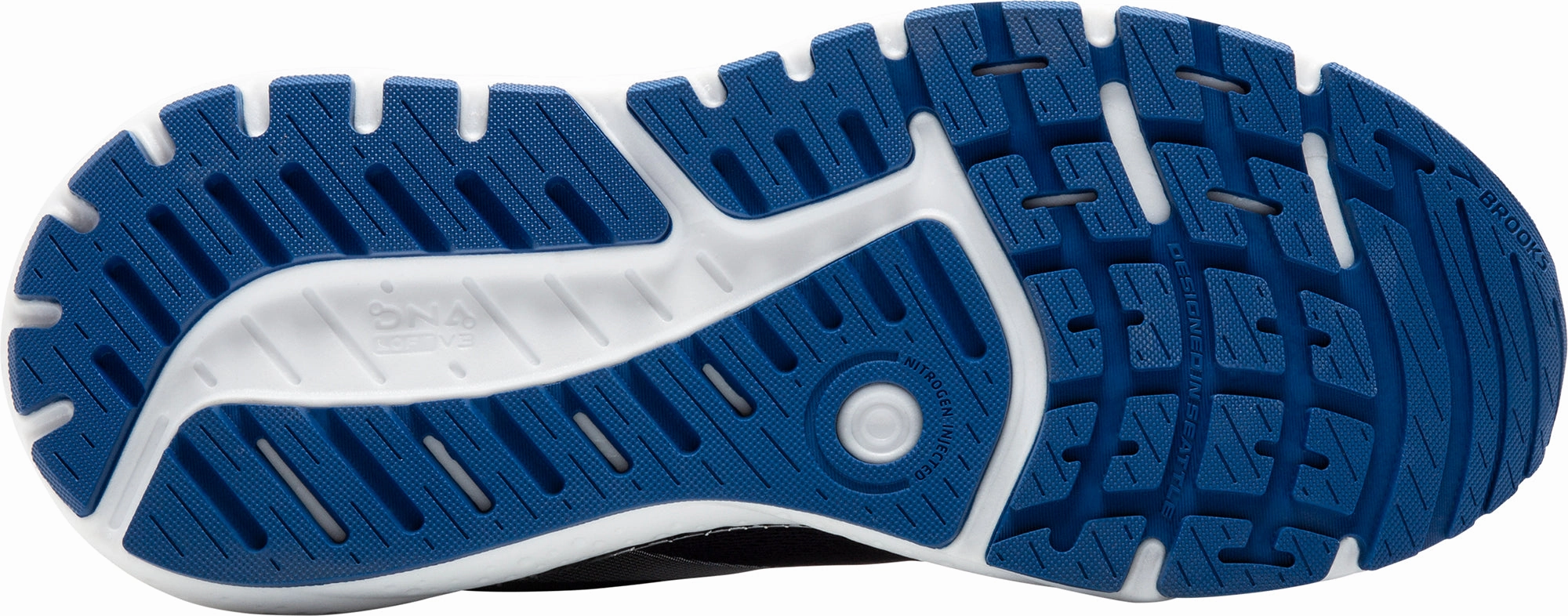 Brooks Beast GTS 24 WIDE FIT Mens Running Shoes - Navy Distance Runners