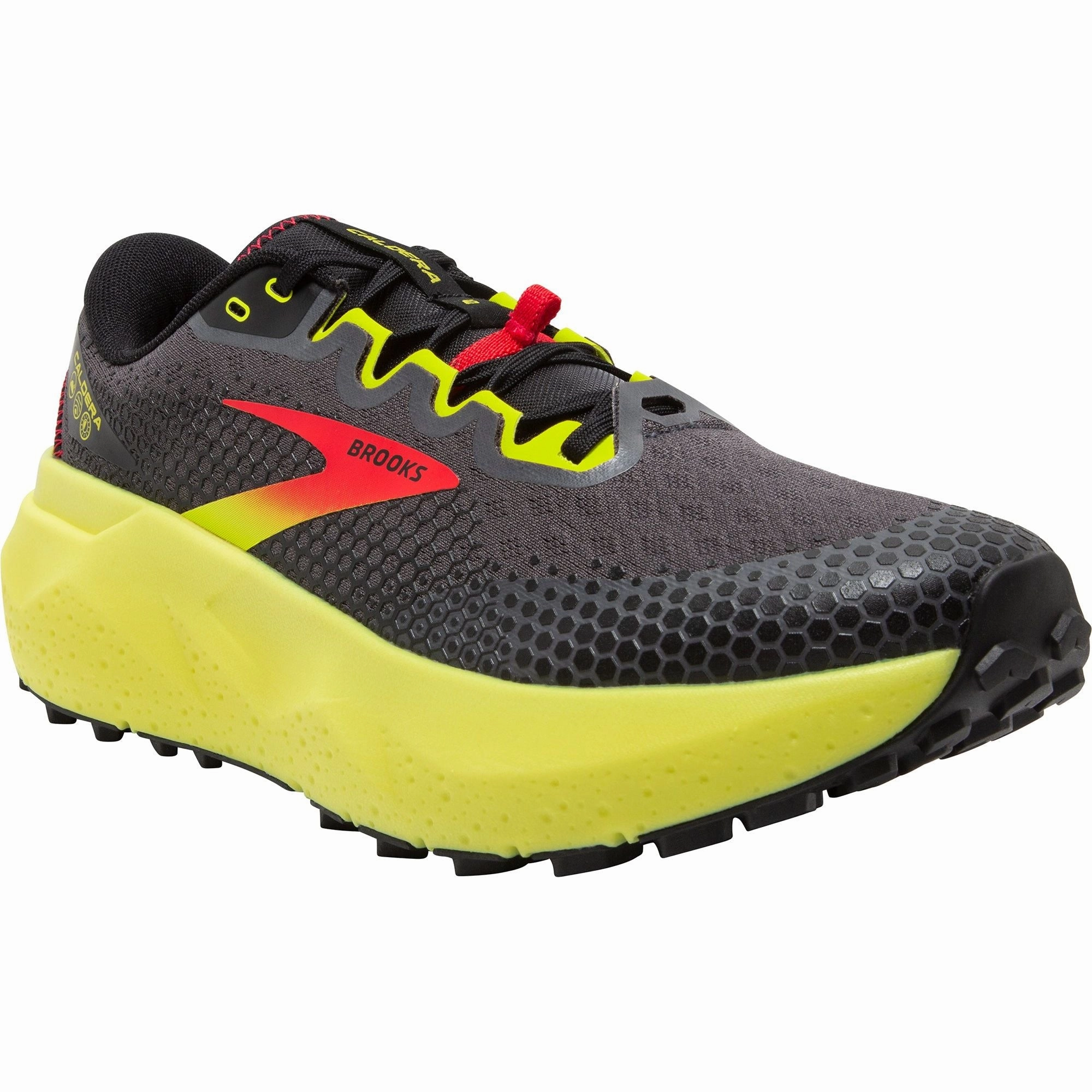Brooks Caldera 6 Mens Trail Running Shoes - Black Responsive Road Shoes