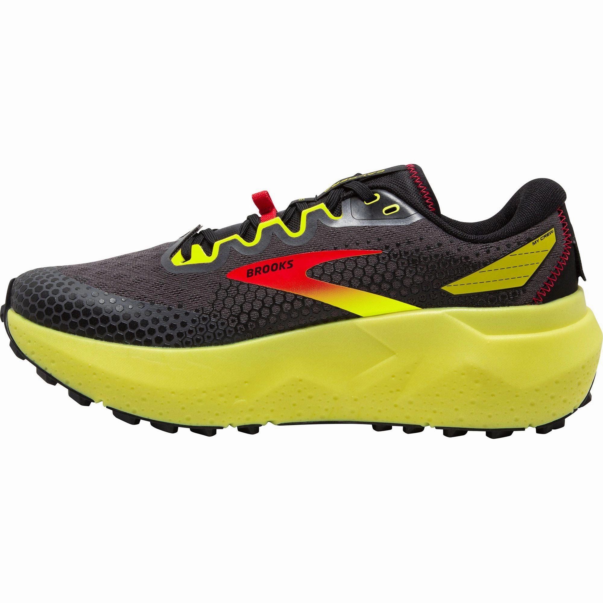 Brooks Caldera 6 Mens Trail Running Shoes - Black Responsive Road Shoes