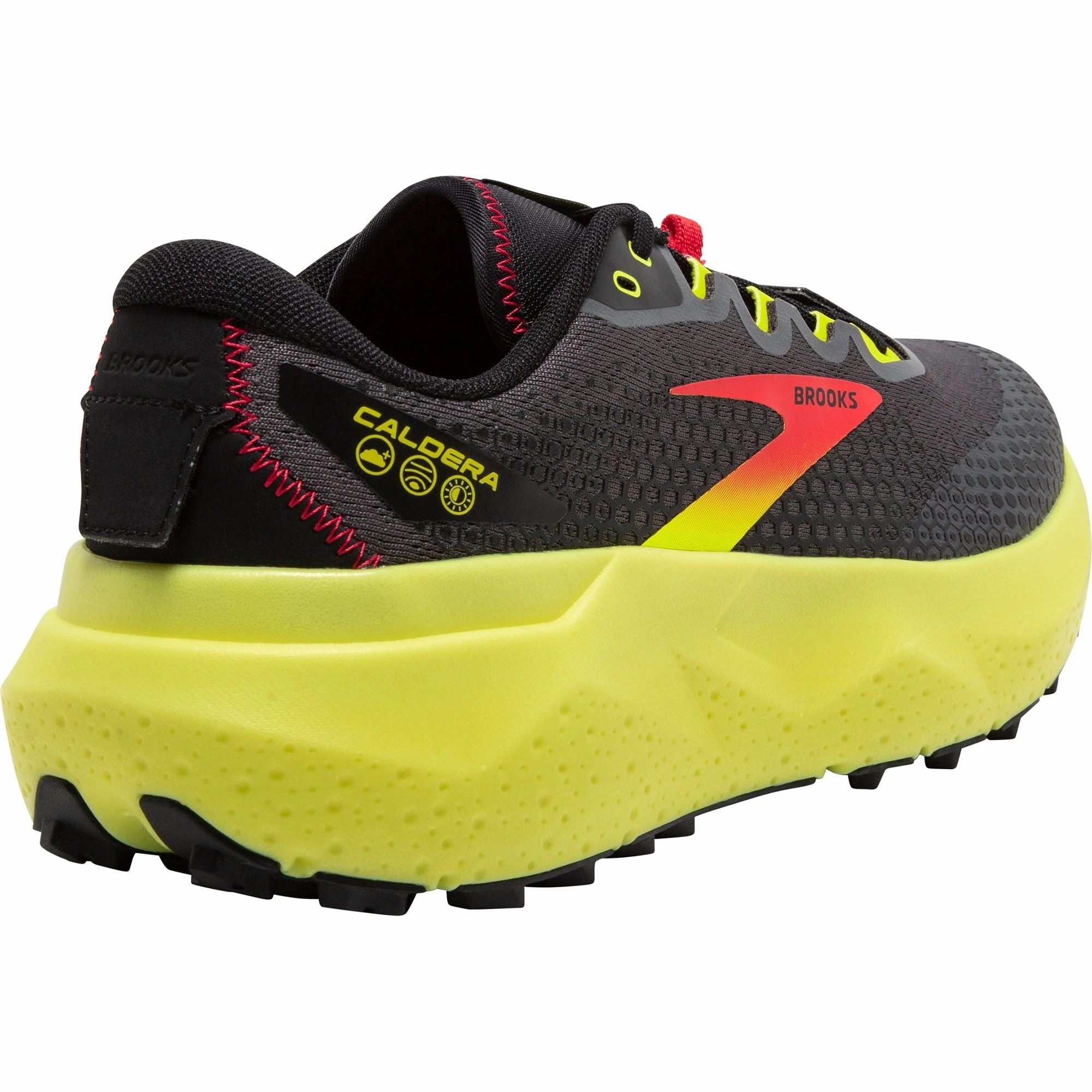 Brooks Caldera 6 Mens Trail Running Shoes - Black Responsive Road Shoes