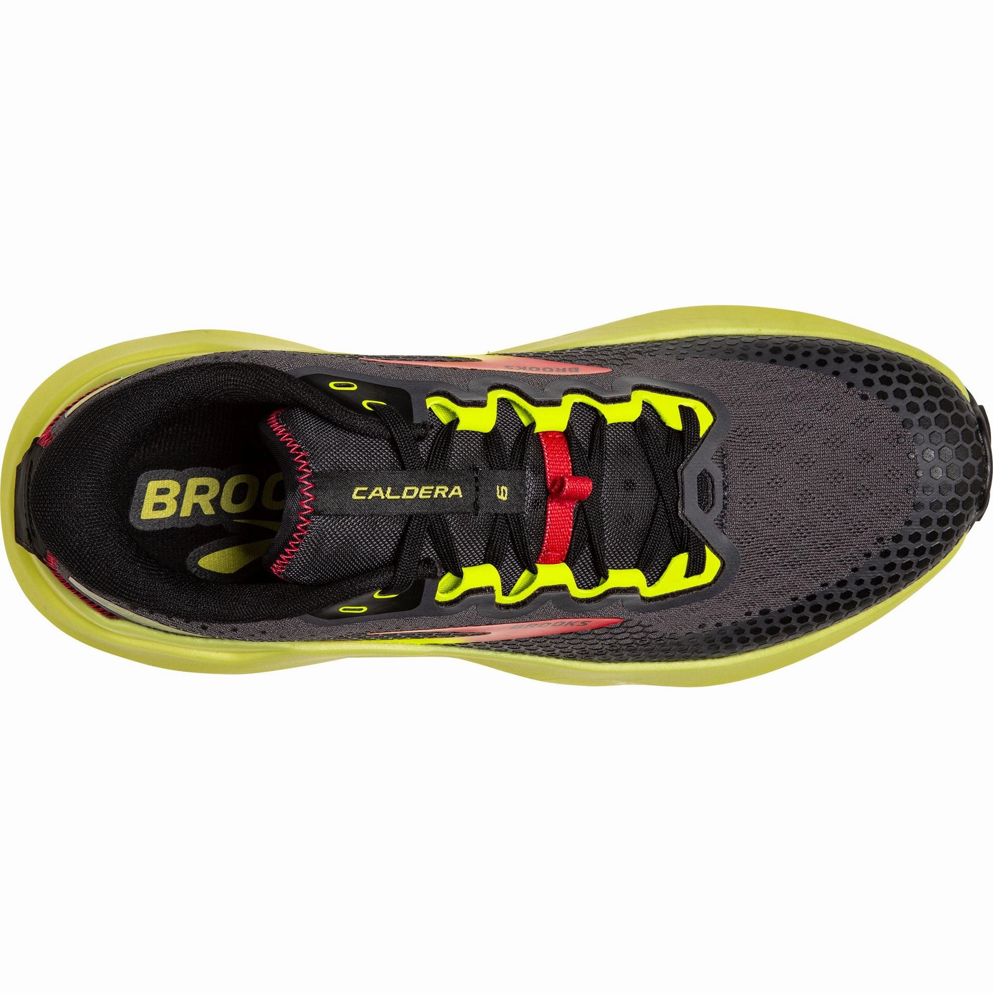 Brooks Caldera 6 Mens Trail Running Shoes - Black Responsive Road Shoes