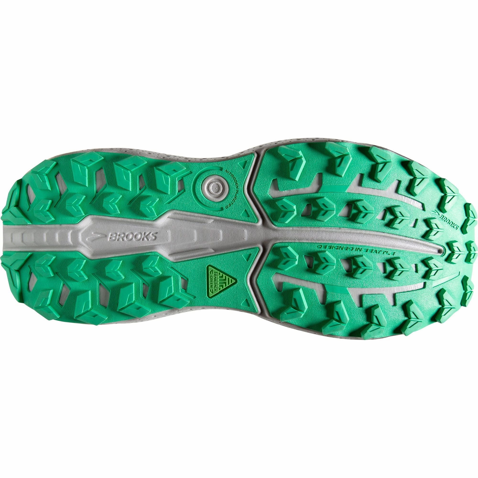 Brooks Caldera 7 Mens Trail Running Shoes - Yellow Responsive Road Shoes
