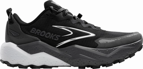 Brooks Caldera 8 Womens Trail Running Shoes - Black Brooks cushioned sneakers for distance running
