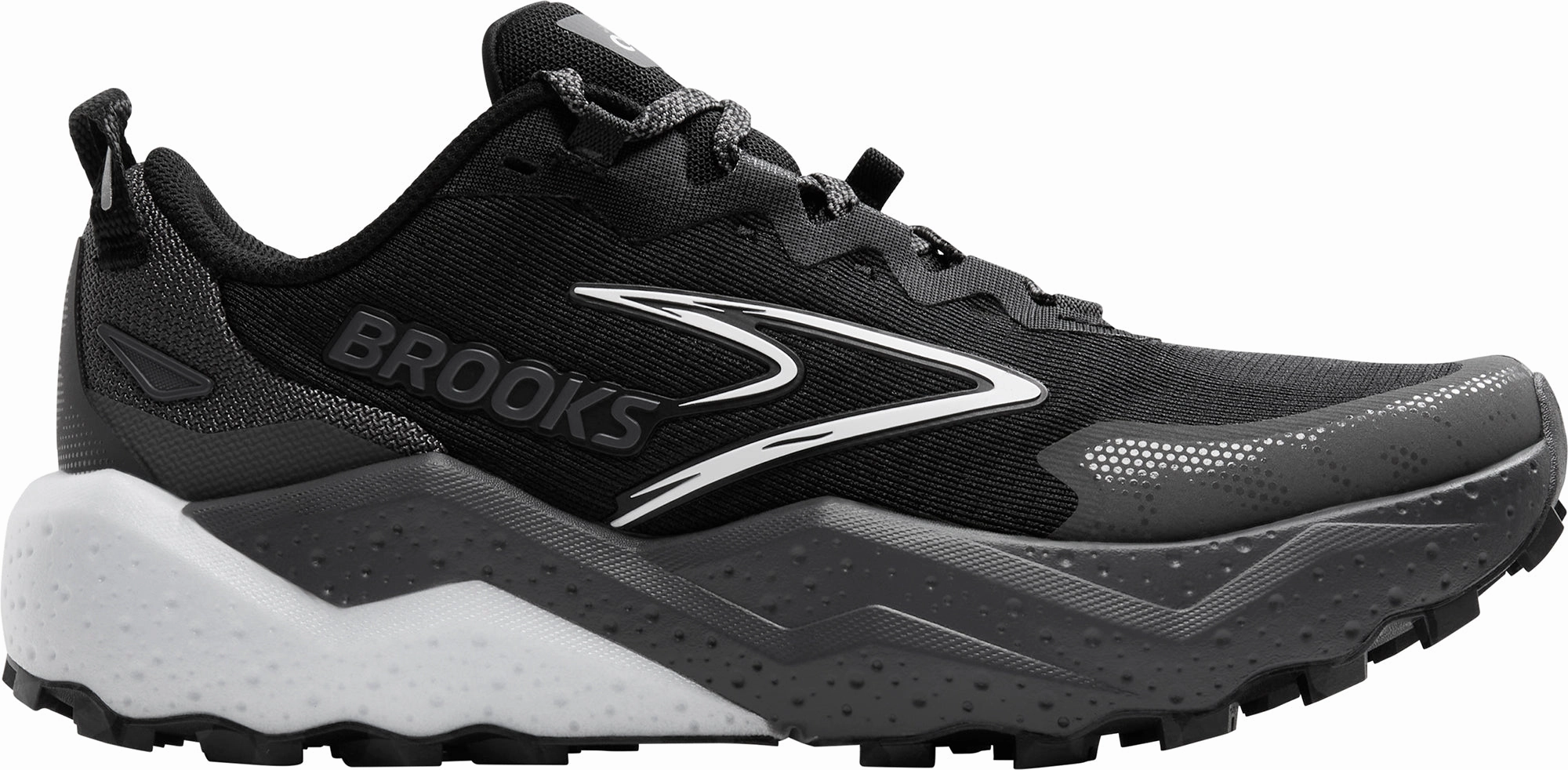 Brooks Caldera 8 Womens Trail Running Shoes - Black Brooks breathable running shoes for performance