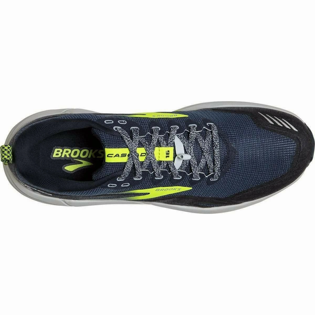 Brooks Cascadia 16 Mens Trail Running Shoes - Grey Distance Runners
