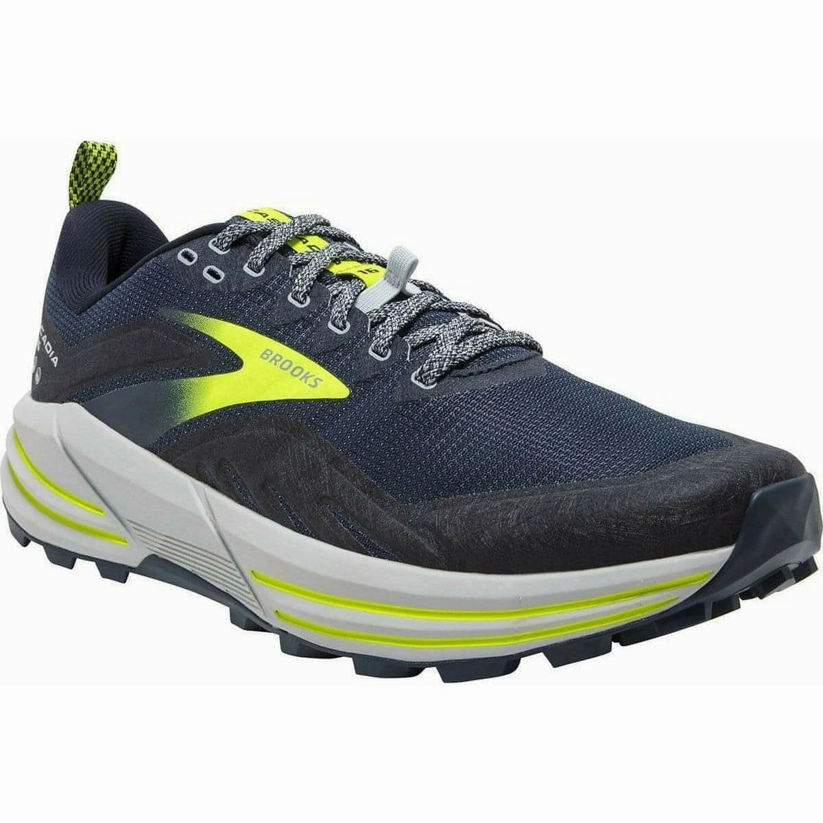 Brooks Cascadia 16 Mens Trail Running Shoes - Grey Distance Runners