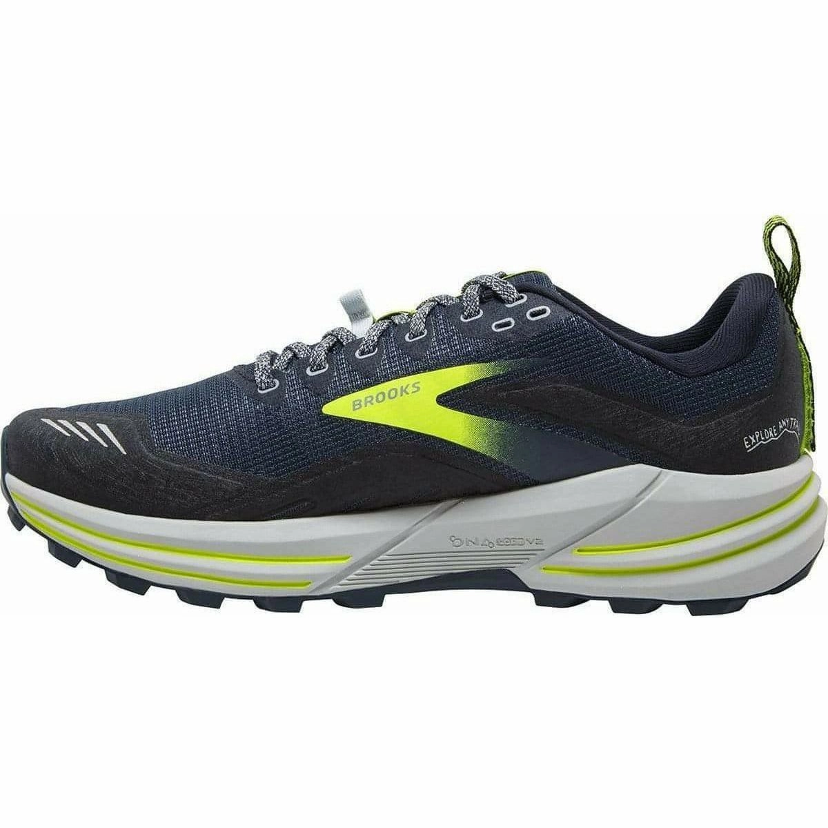 Brooks Cascadia 16 Mens Trail Running Shoes - Grey Responsive Road Shoes