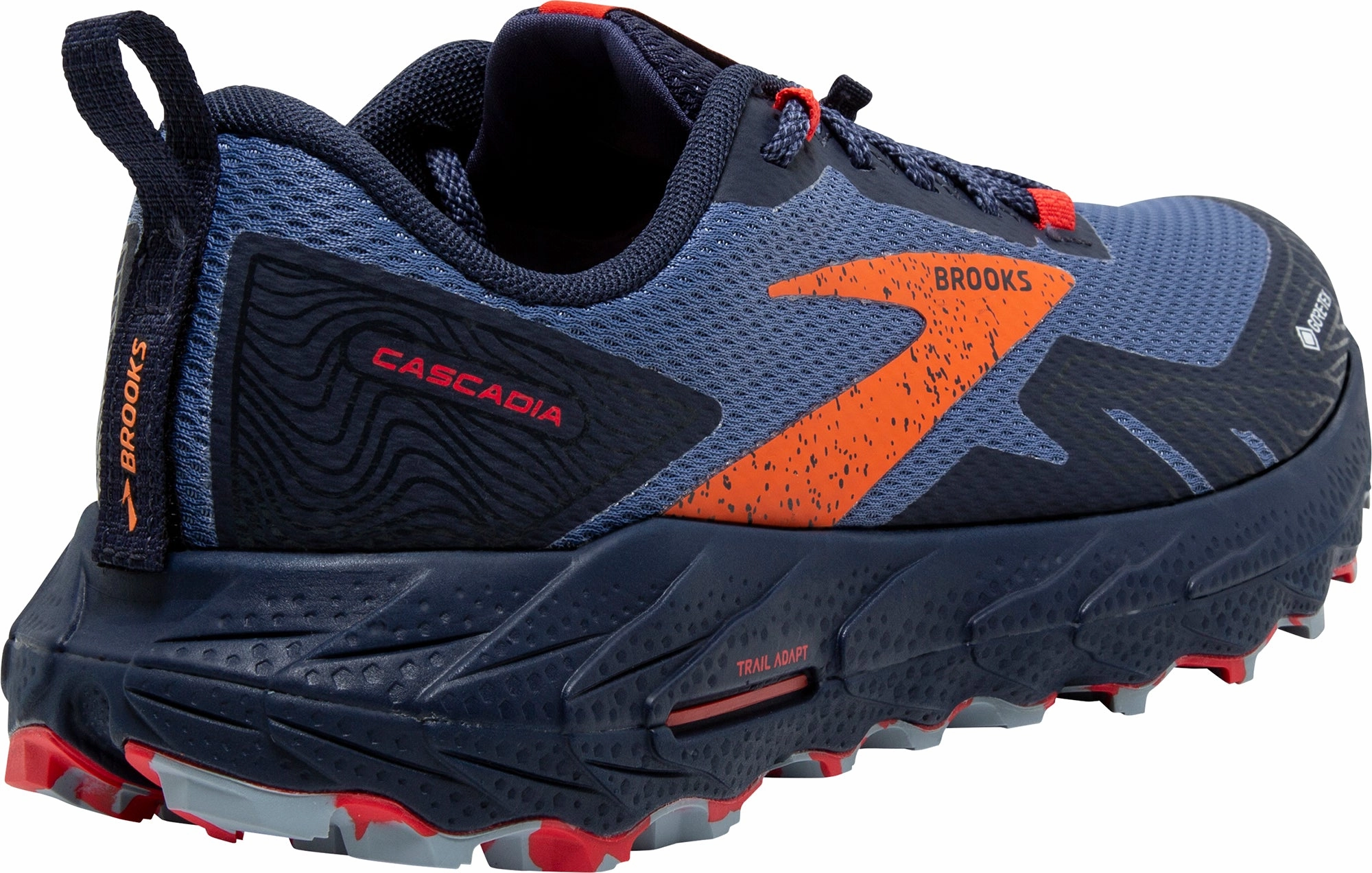 Brooks Cascadia 17 GORE-TEX Womens Trail Running Shoes - Blue Responsive Road Shoes
