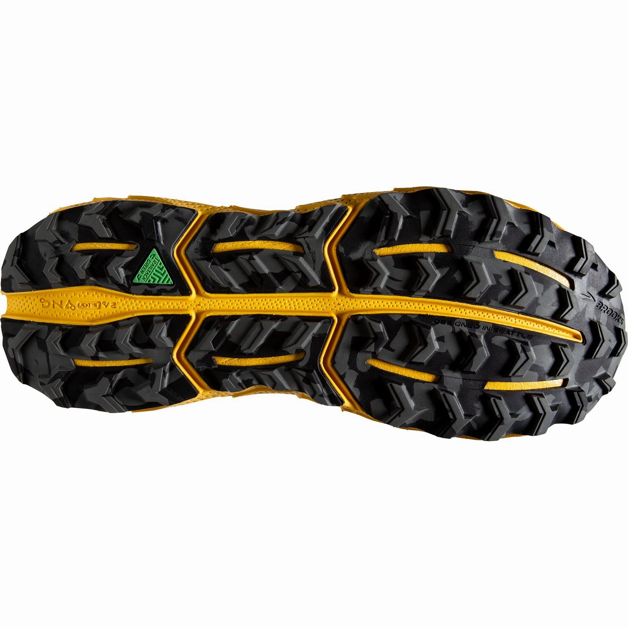 Brooks Cascadia 17 Mens Trail Running Shoes - Grey Responsive Road Shoes