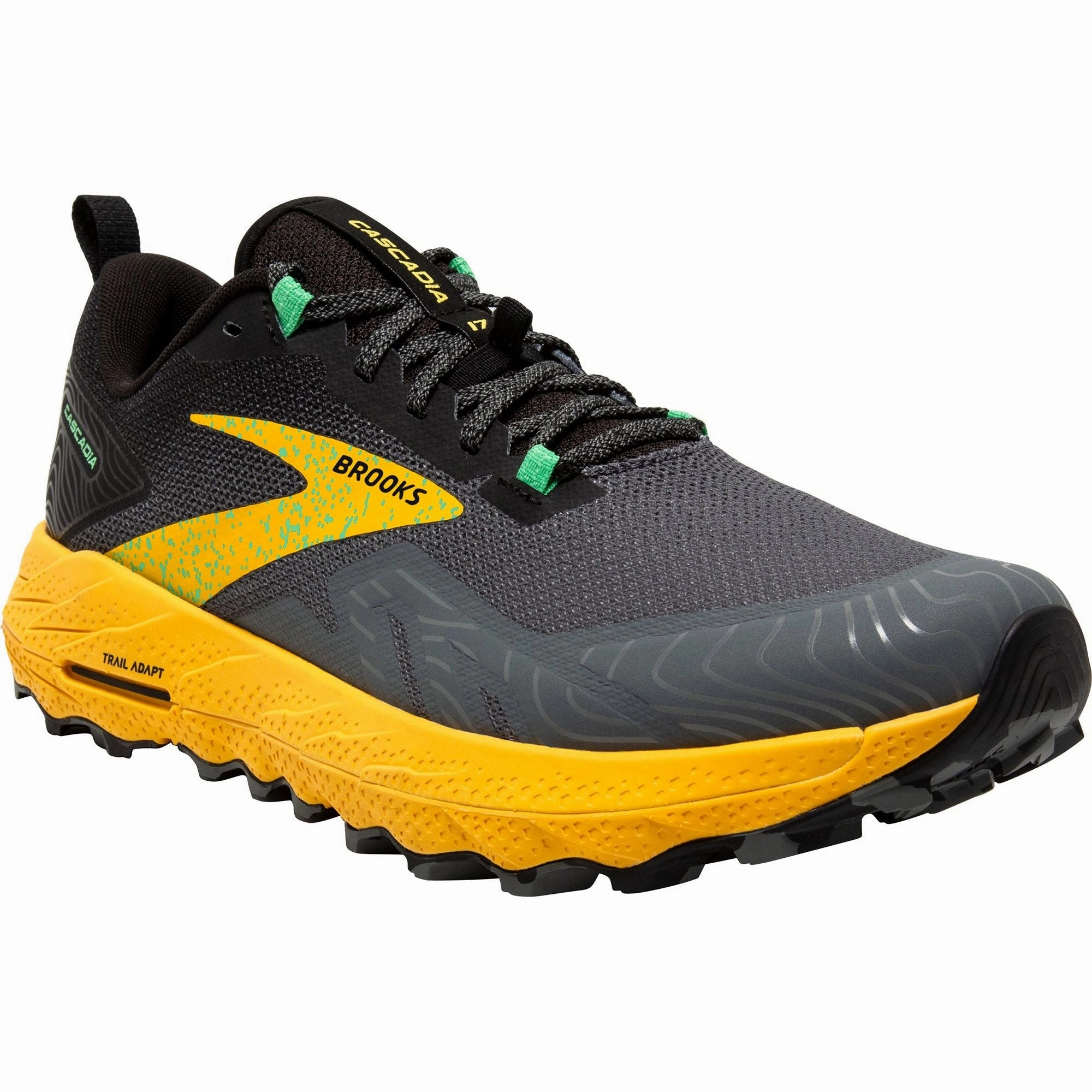 Brooks Cascadia 17 Mens Trail Running Shoes - Grey Responsive Road Shoes