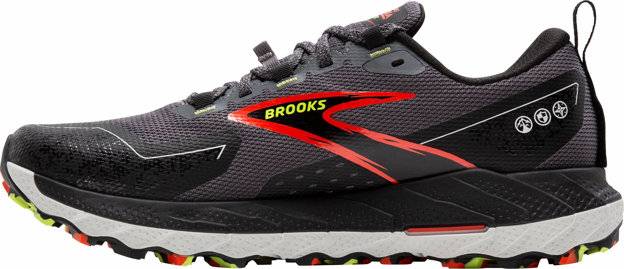Brooks Cascadia 18 GORE-TEX Mens Trail Running Shoes - Grey Training Sneakers