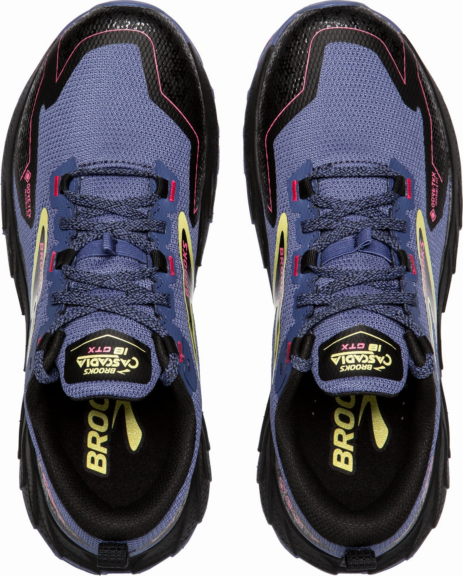 Brooks Cascadia 18 GORE-TEX Womens Trail Running Shoes - Blue Training Sneakers