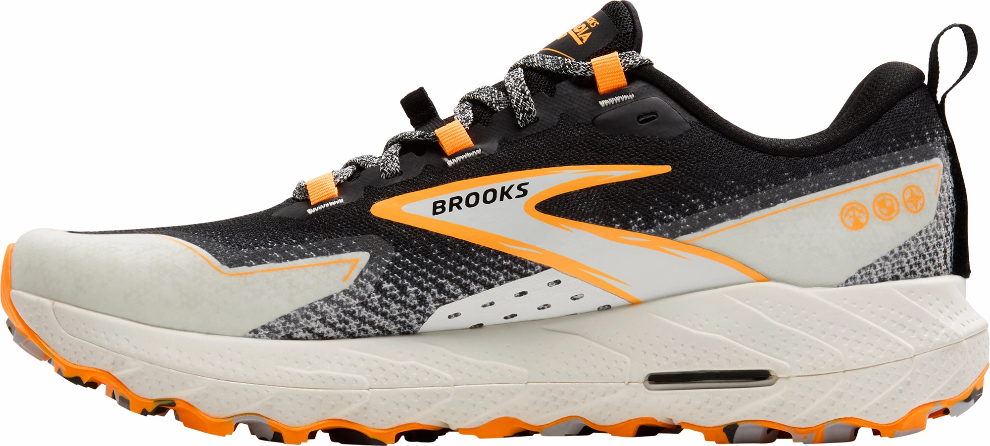 Brooks Cascadia 18 Mens Trail Running Shoes - Black Training Sneakers