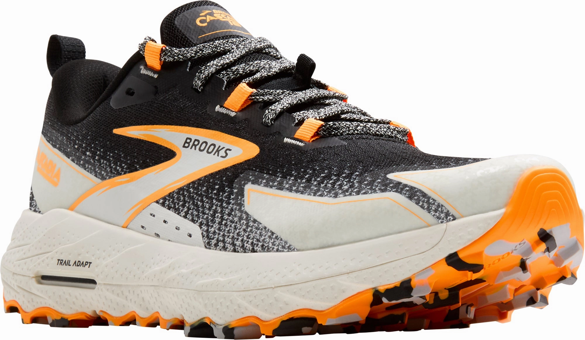 Brooks Cascadia 18 Mens Trail Running Shoes - Black Training Sneakers