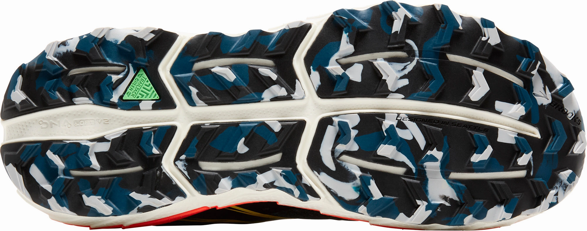 Brooks Cascadia 18 Mens Trail Running Shoes - Blue Distance Runners