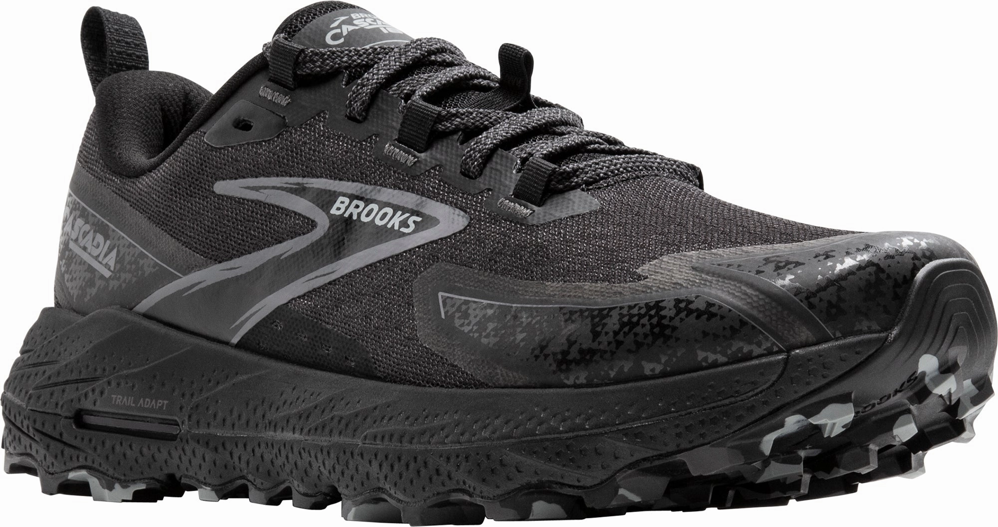 Brooks Cascadia 18 Womens Trail Running Shoes - Black Distance Runners