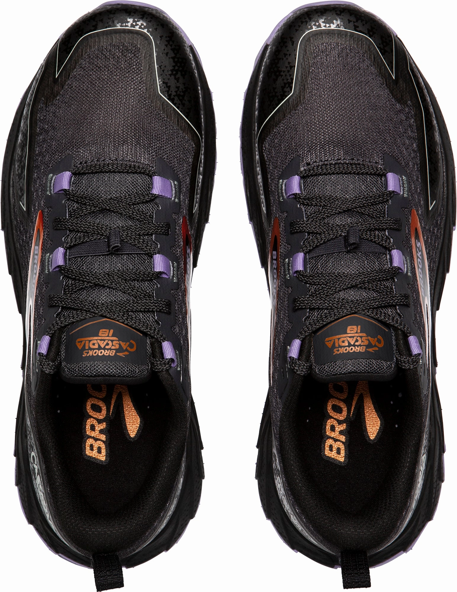 Brooks Cascadia 18 Womens Trail Running Shoes - Black Distance Runners