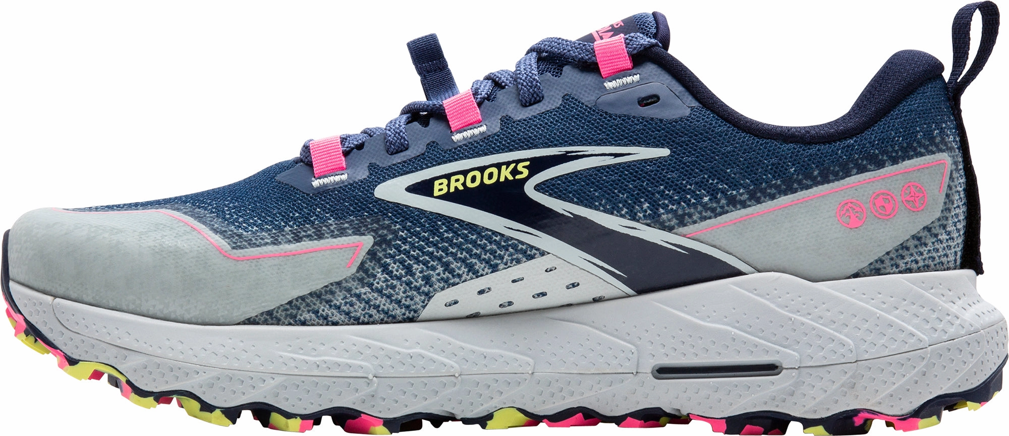 Brooks Cascadia 18 Womens Trail Running Shoes - Blue Distance Runners