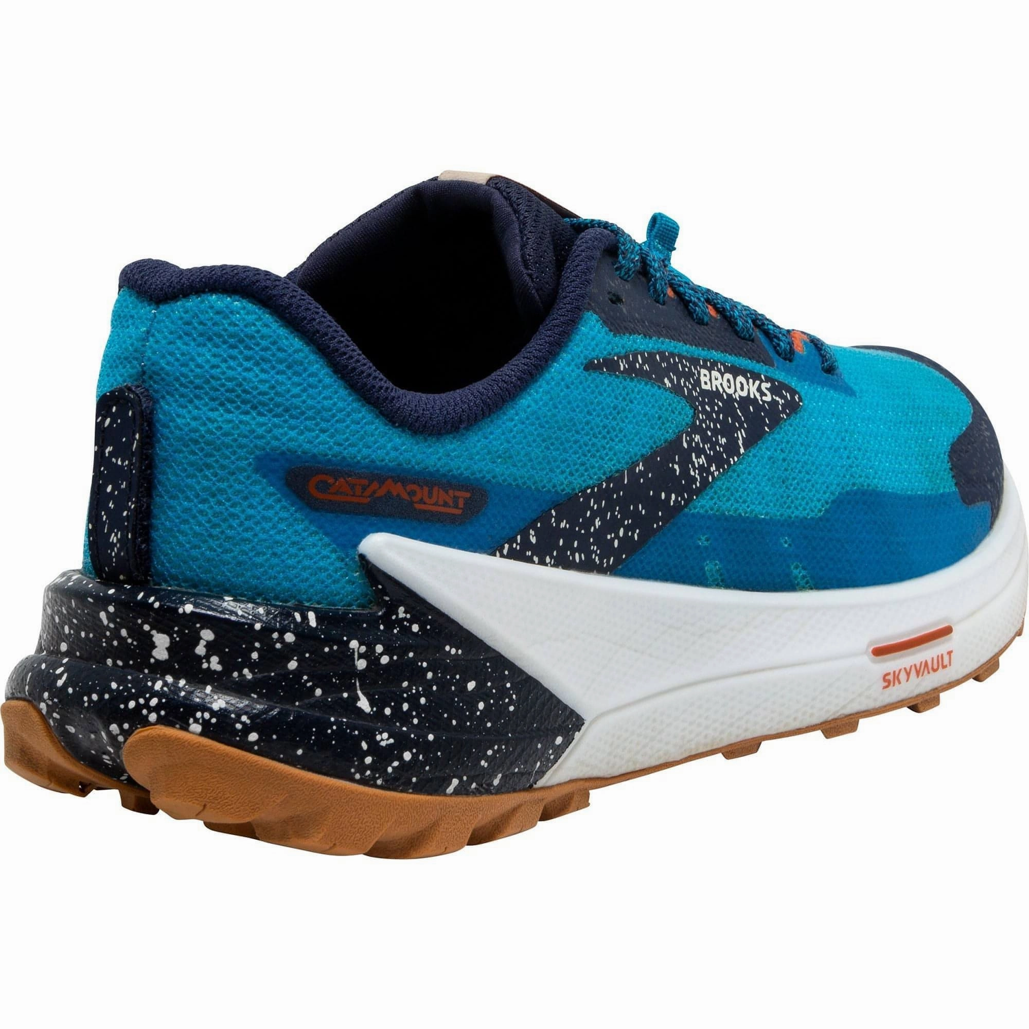 Brooks Catamount 2 Mens Trail Running Shoes - Blue Responsive Road Shoes