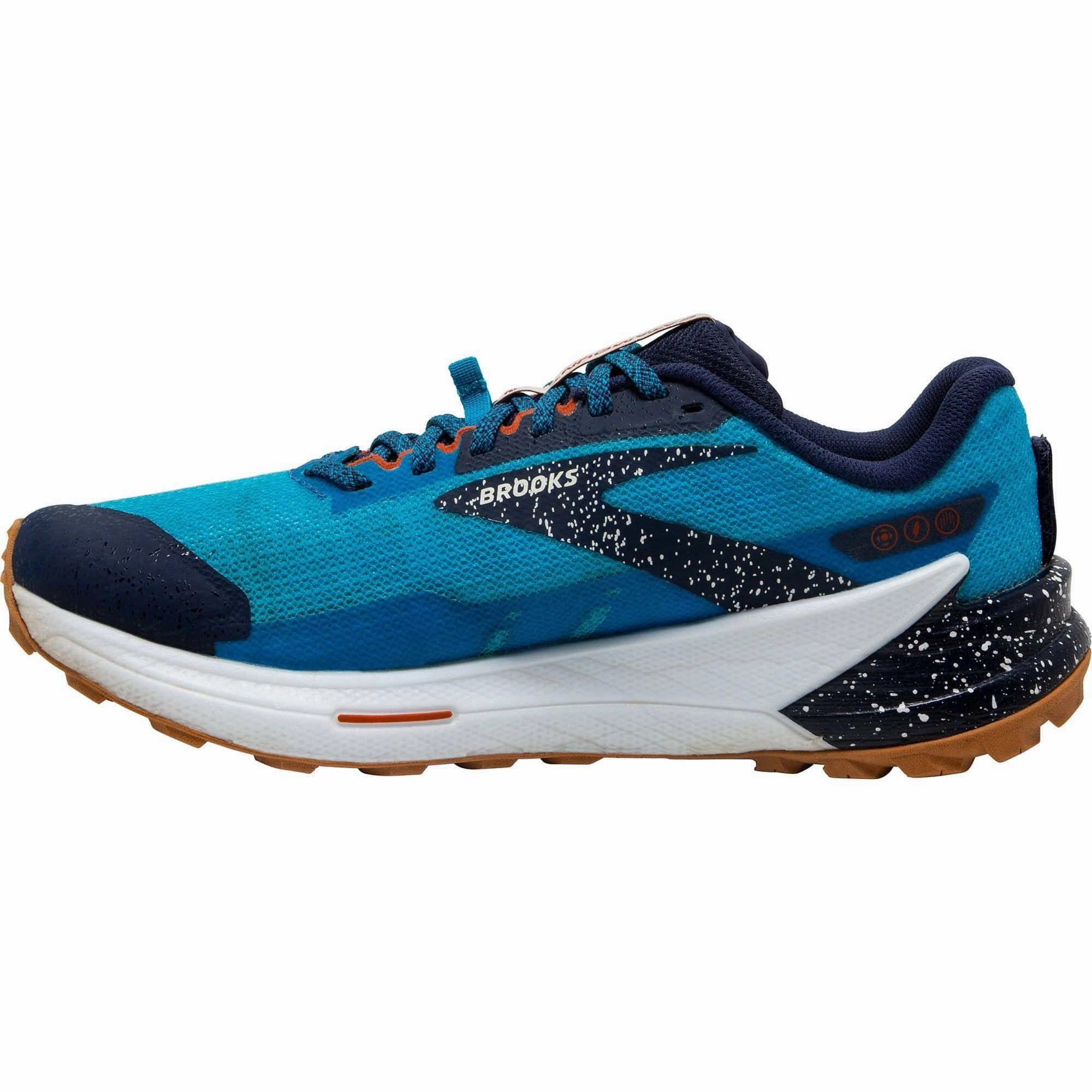 Brooks Catamount 2 Mens Trail Running Shoes - Blue Responsive Road Shoes