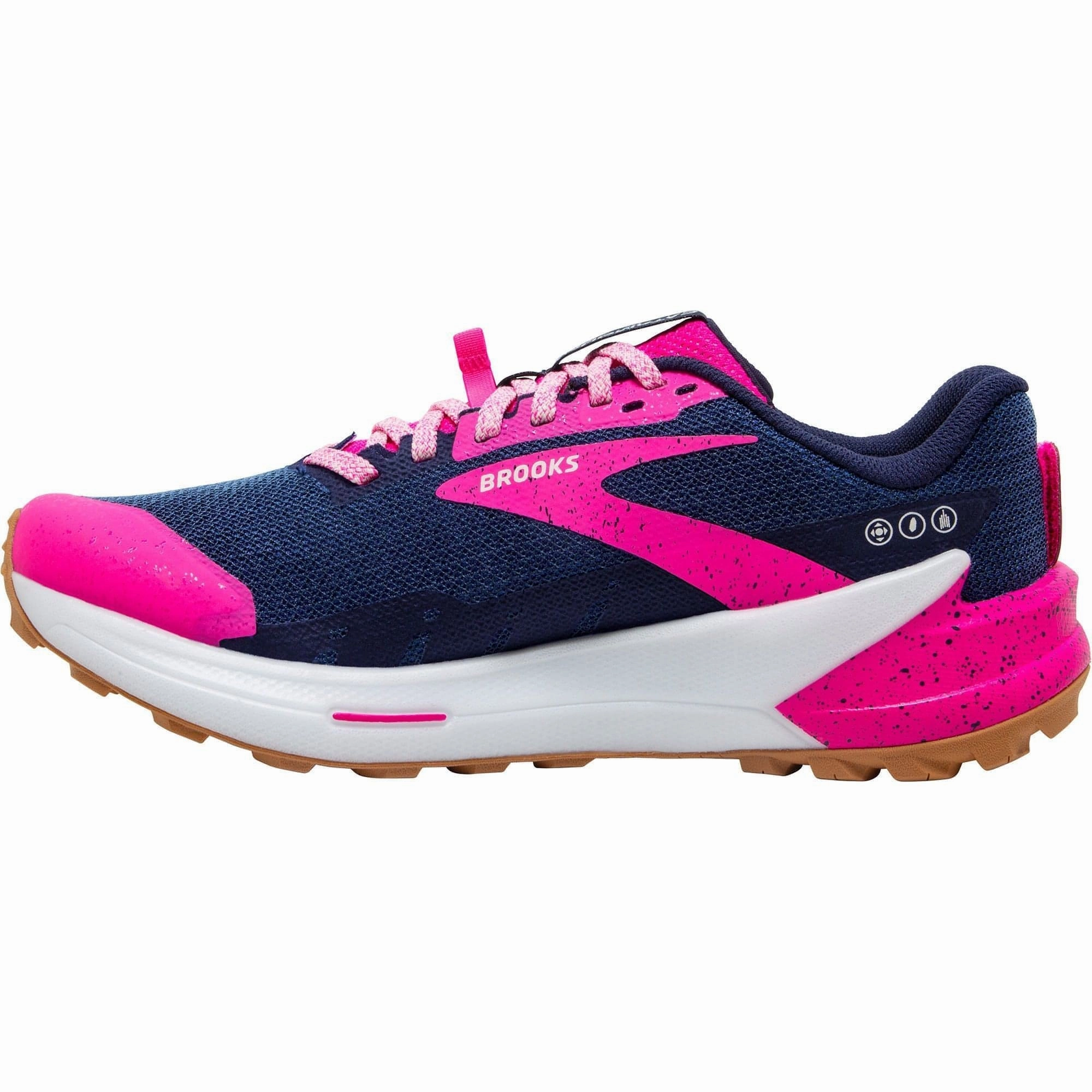 Brooks Catamount 2 Womens Trail Running Shoes - Navy Distance Runners