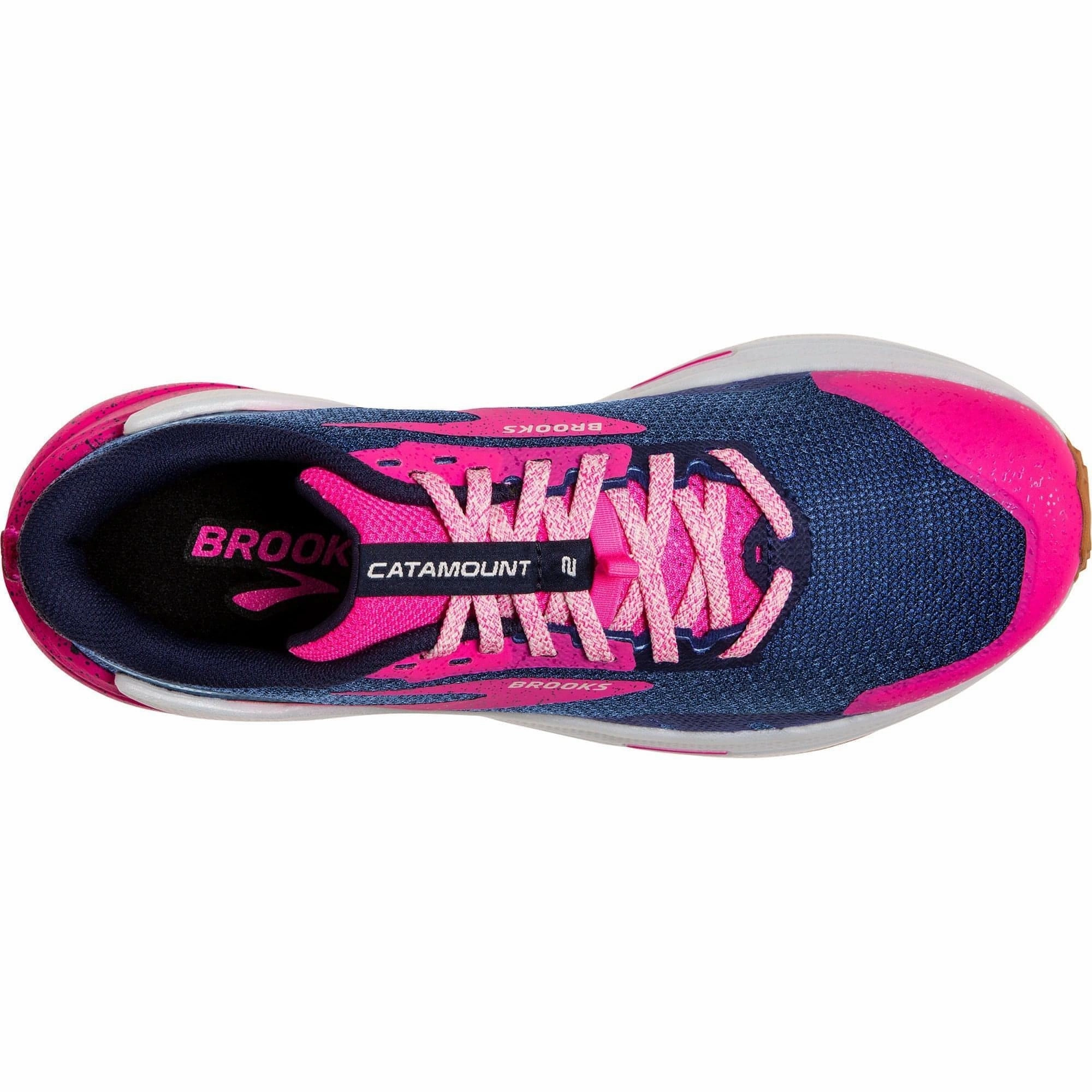 Brooks Catamount 2 Womens Trail Running Shoes - Navy Distance Runners