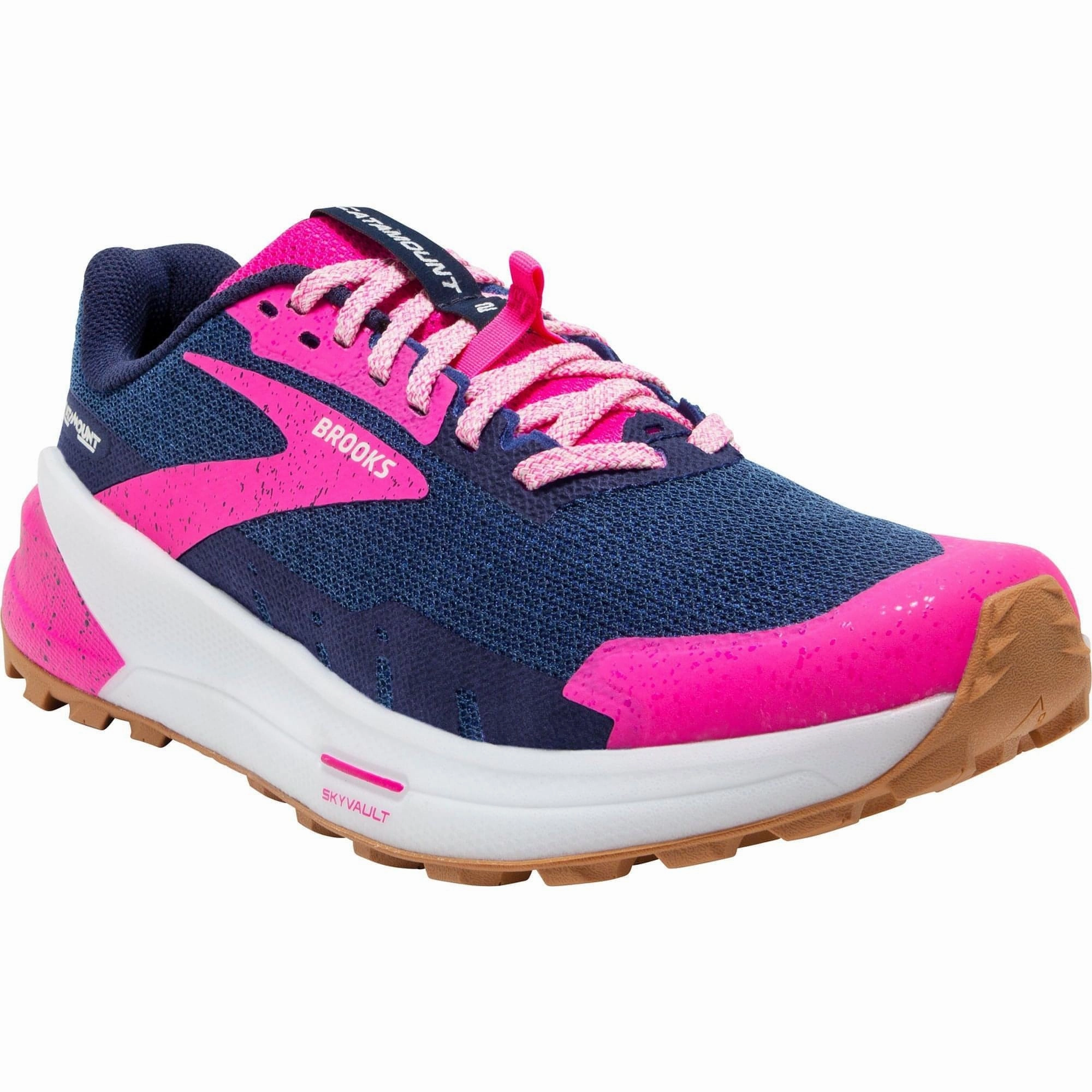 Brooks Catamount 2 Womens Trail Running Shoes - Navy Distance Runners