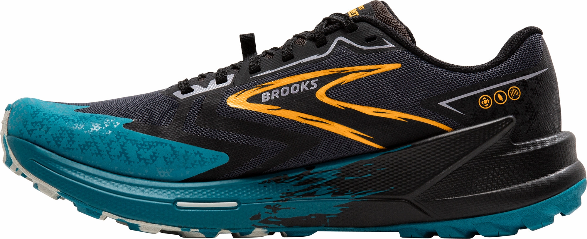 Brooks Catamount 3 Mens Trail Running Shoes - Black Distance Runners