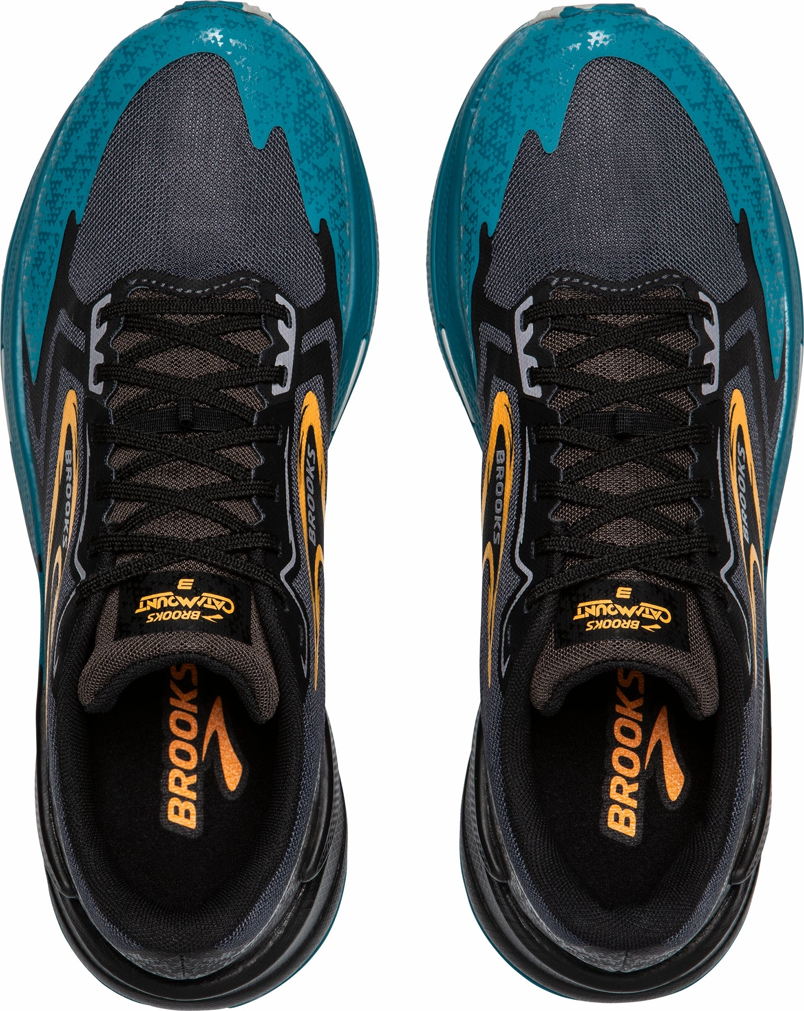 Brooks Catamount 3 Mens Trail Running Shoes - Black Distance Runners