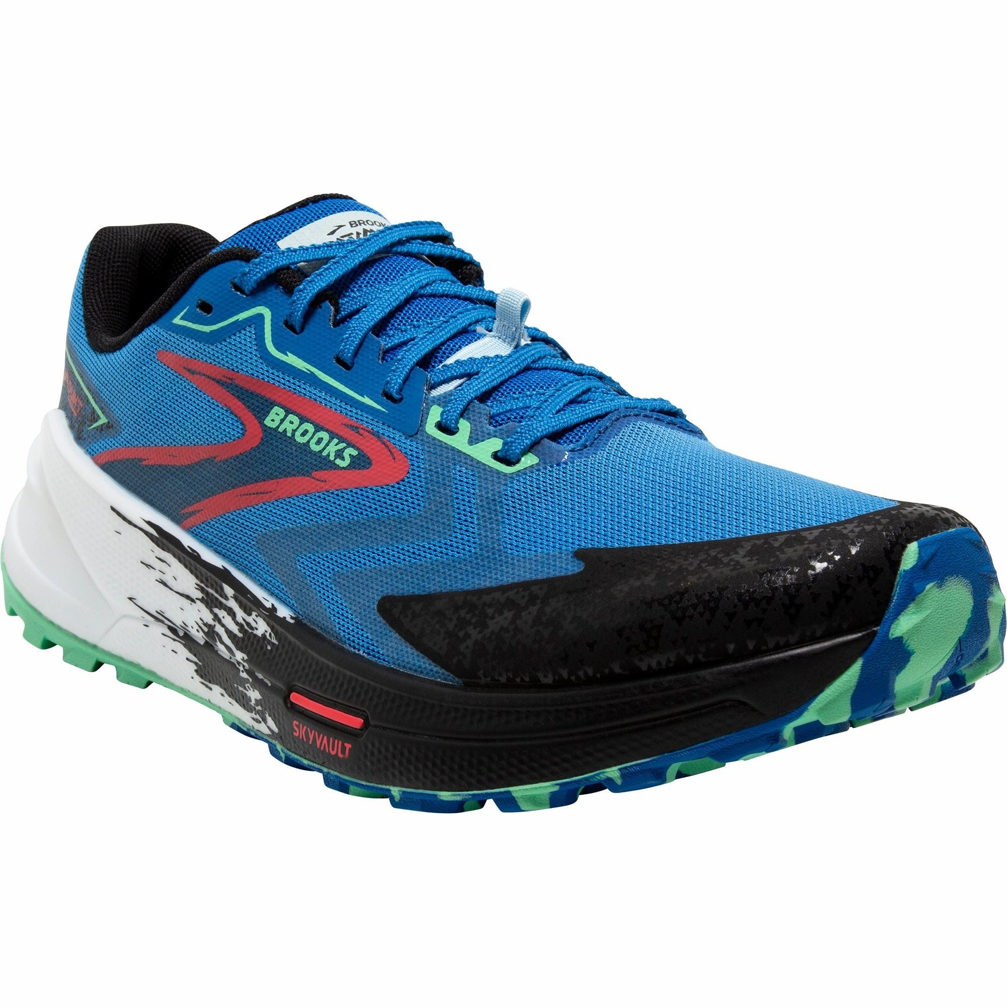 Brooks Catamount 3 Mens Trail Running Shoes - Blue Distance Runners