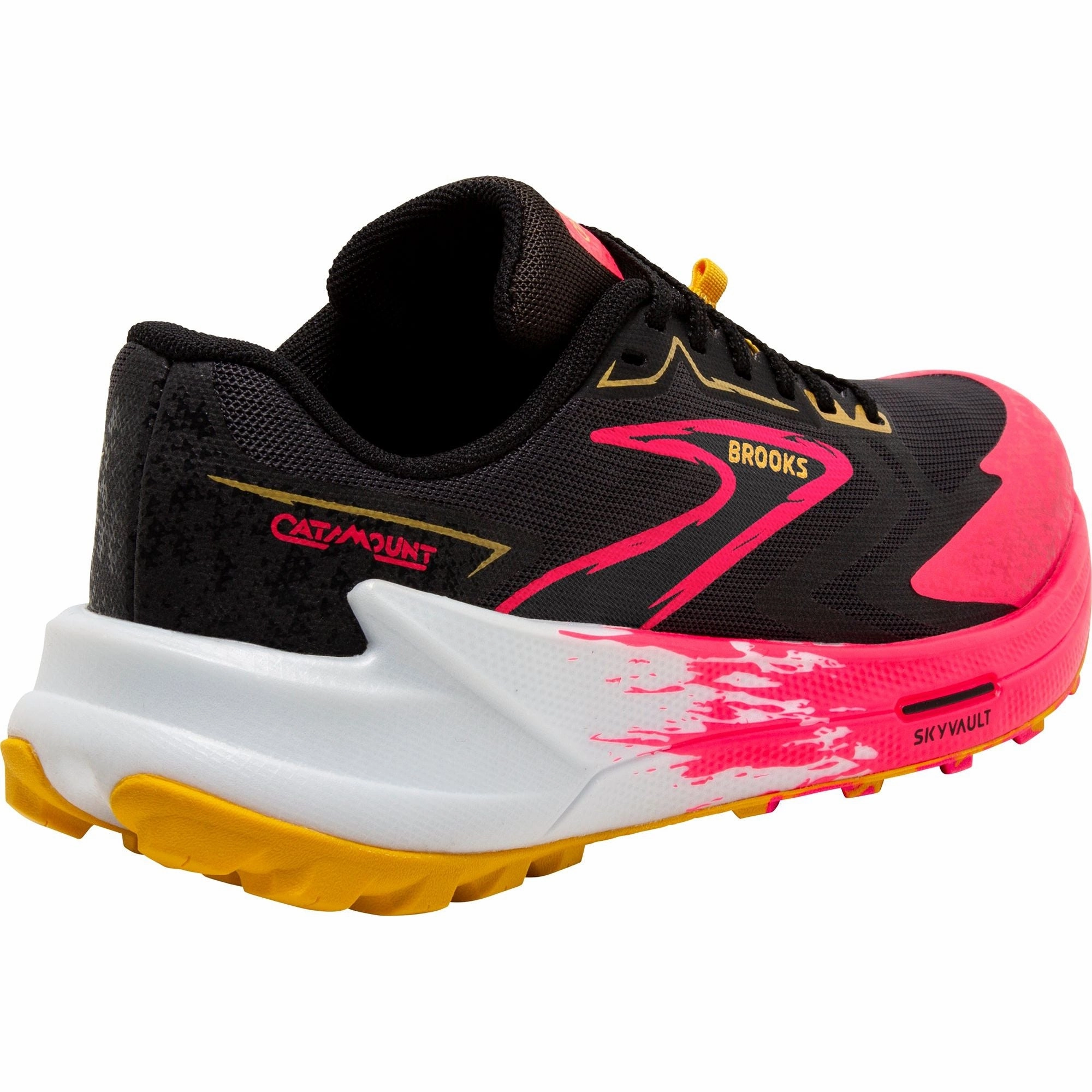 Brooks Catamount 3 Womens Trail Running Shoes - Black Distance Runners