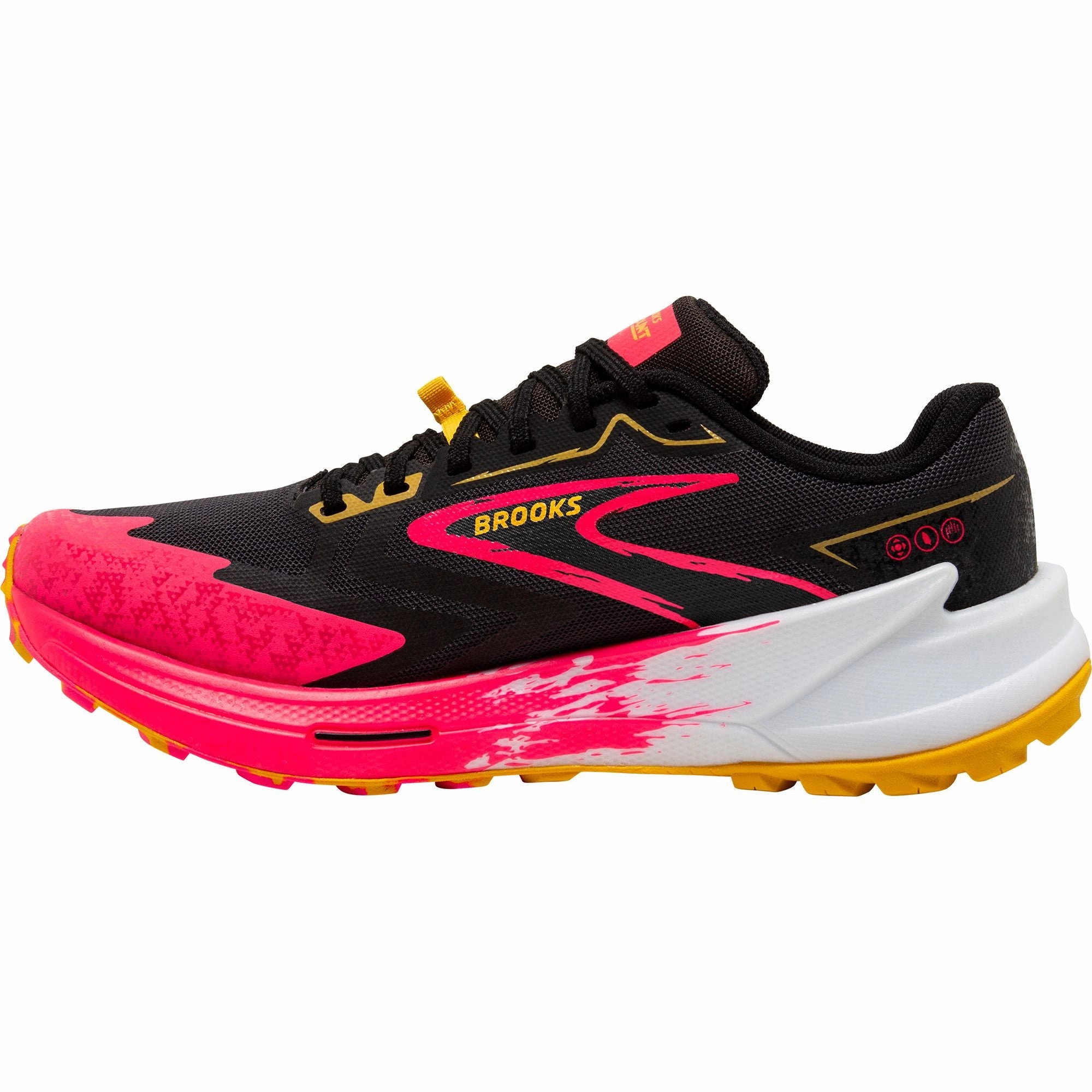 Brooks Catamount 3 Womens Trail Running Shoes - Black Distance Runners