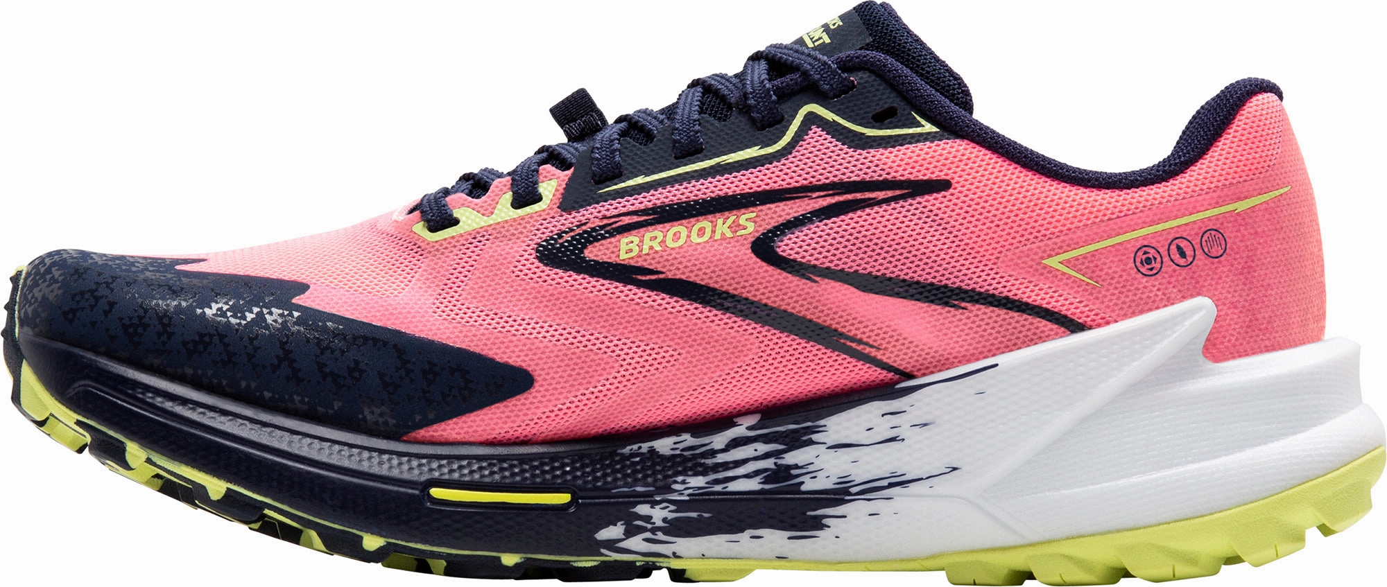Brooks Catamount 3 Womens Trail Running Shoes - Pink Distance Runners