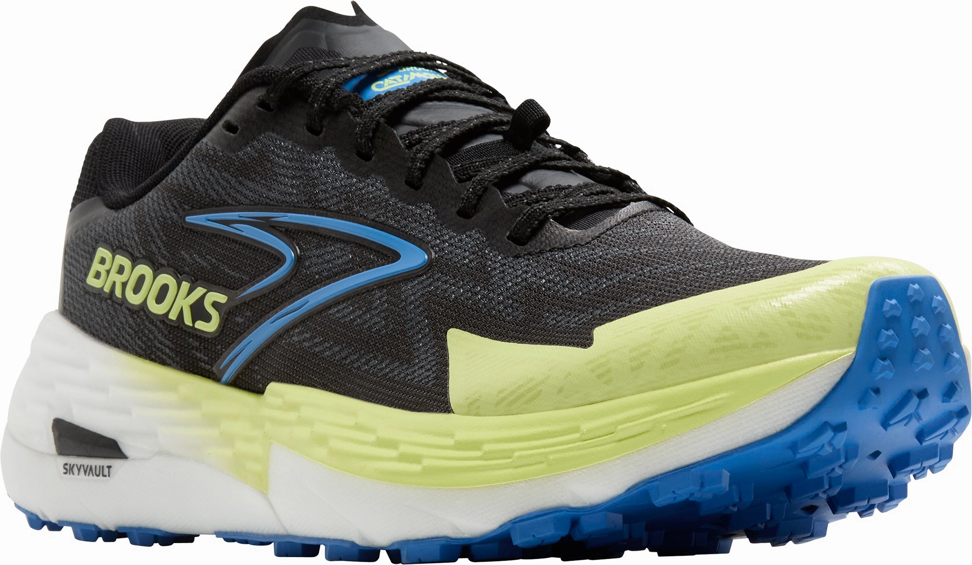 Brooks Catamount 4 Mens Trail Running Shoes - Black Training Sneakers