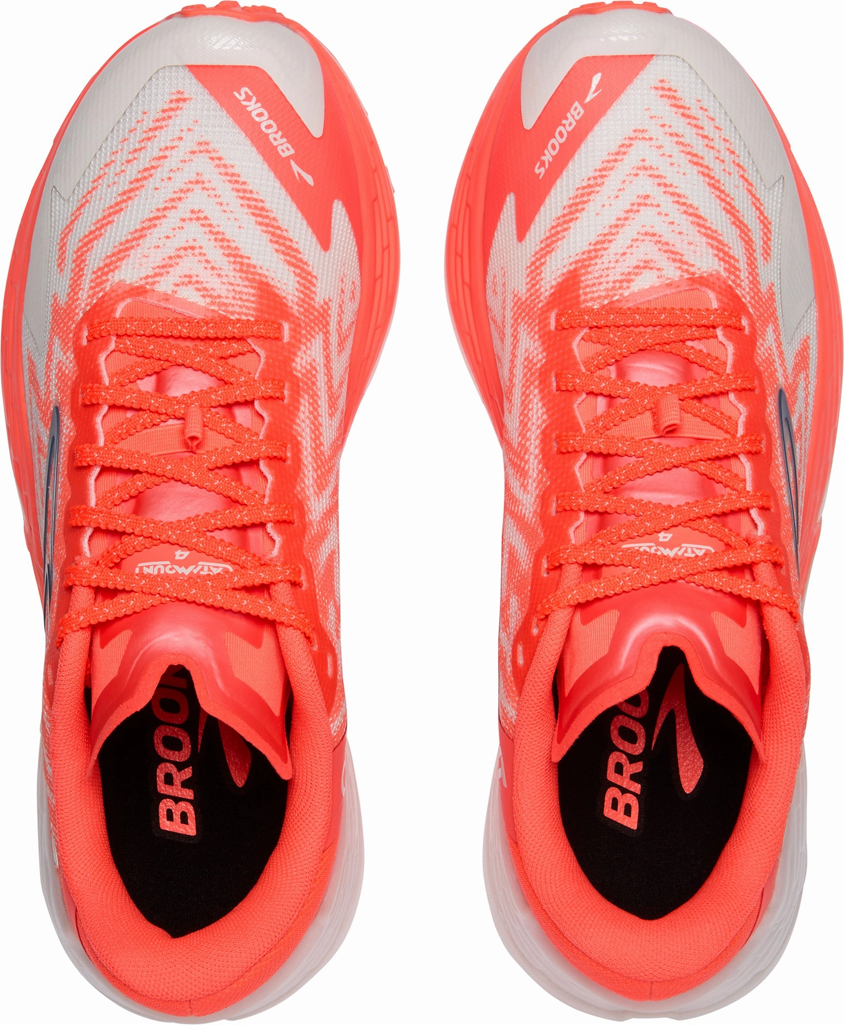 Brooks Catamount 4 Womens Trail Running Shoes - Orange Training Sneakers