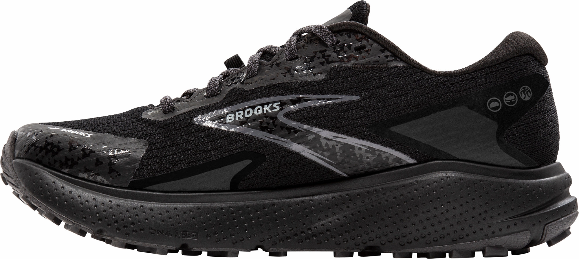 Brooks Divide 5 GORE-TEX Mens Trail Running Shoes - Black Distance Runners