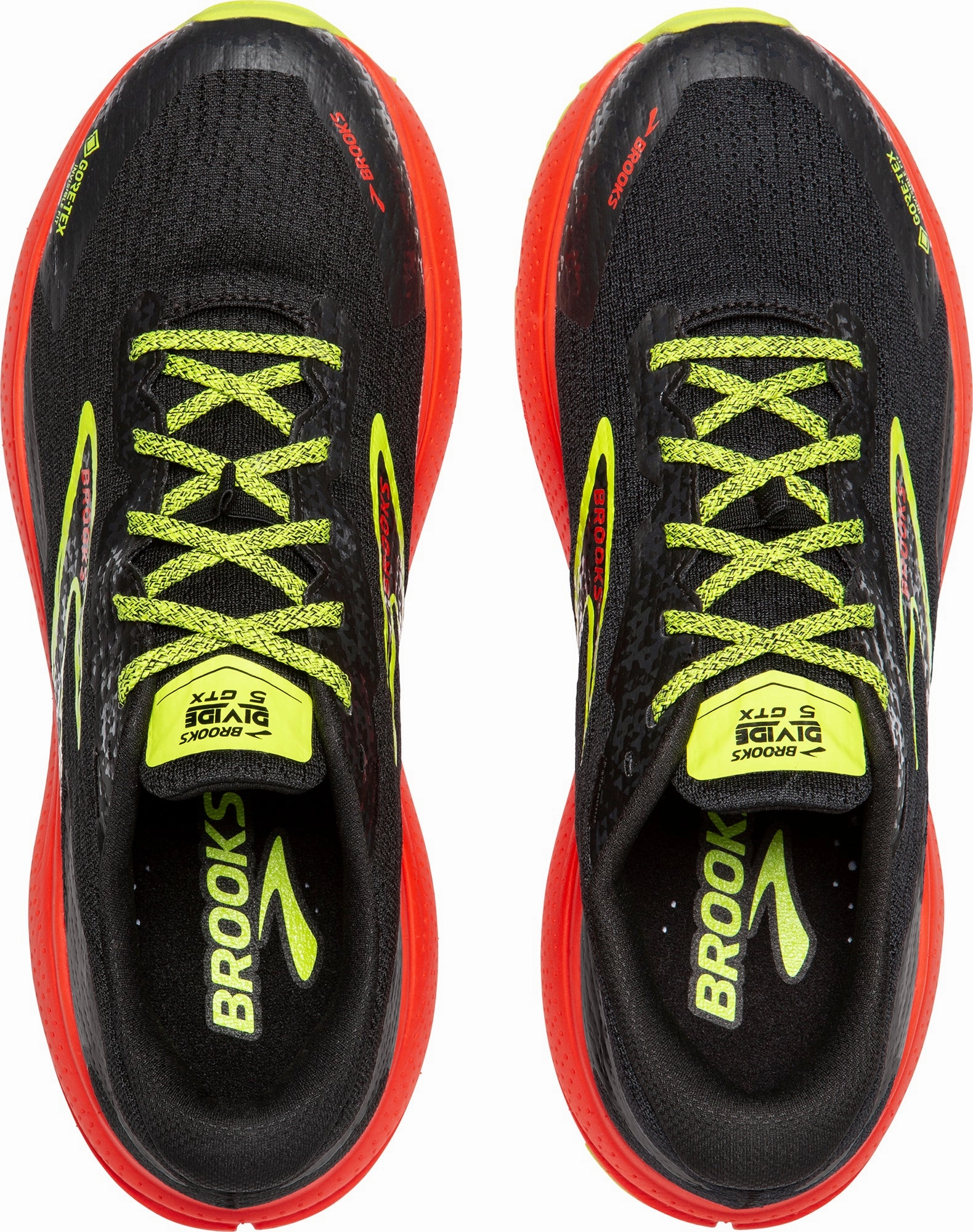 Brooks Divide 5 GORE-TEX Mens Trail Running Shoes - Black Distance Runners