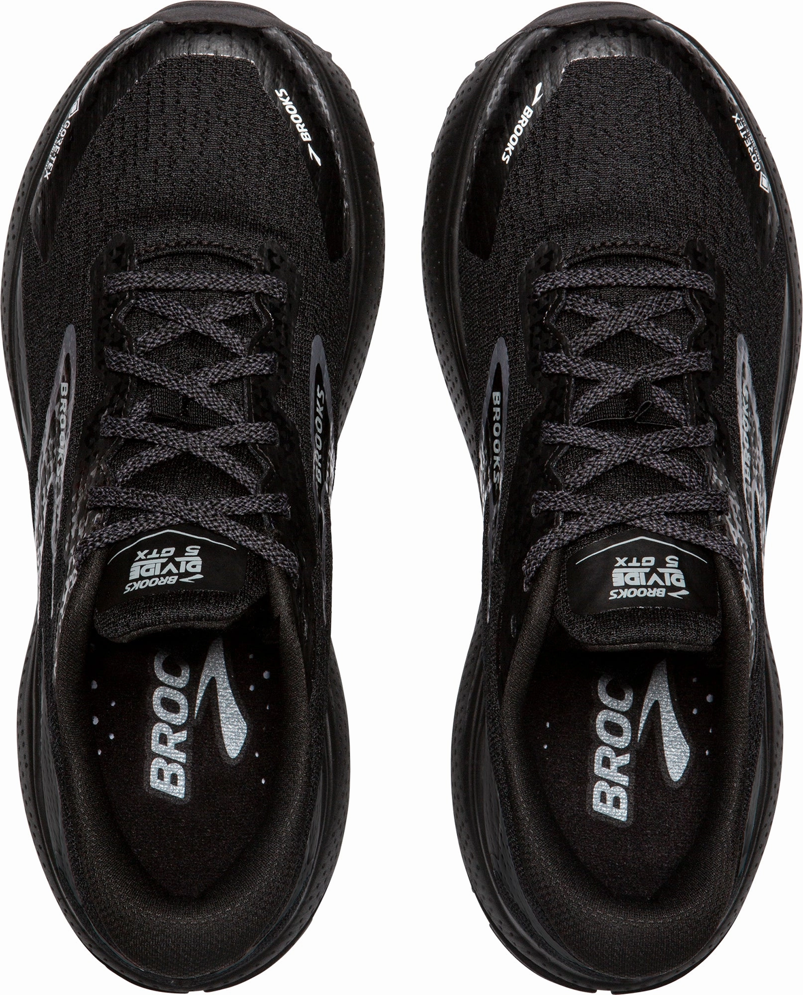Brooks Divide 5 GORE-TEX Womens Trail Running Shoes - Black Training Sneakers