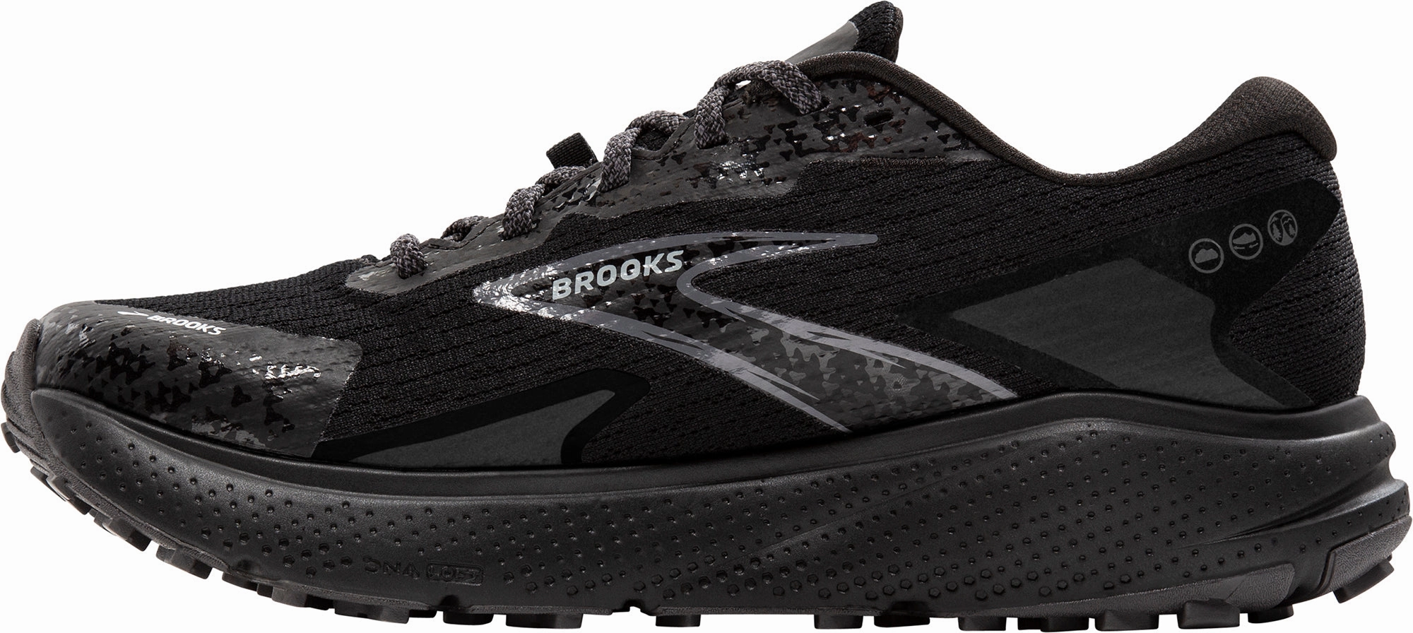 Brooks Divide 5 GORE-TEX Womens Trail Running Shoes - Black Training Sneakers