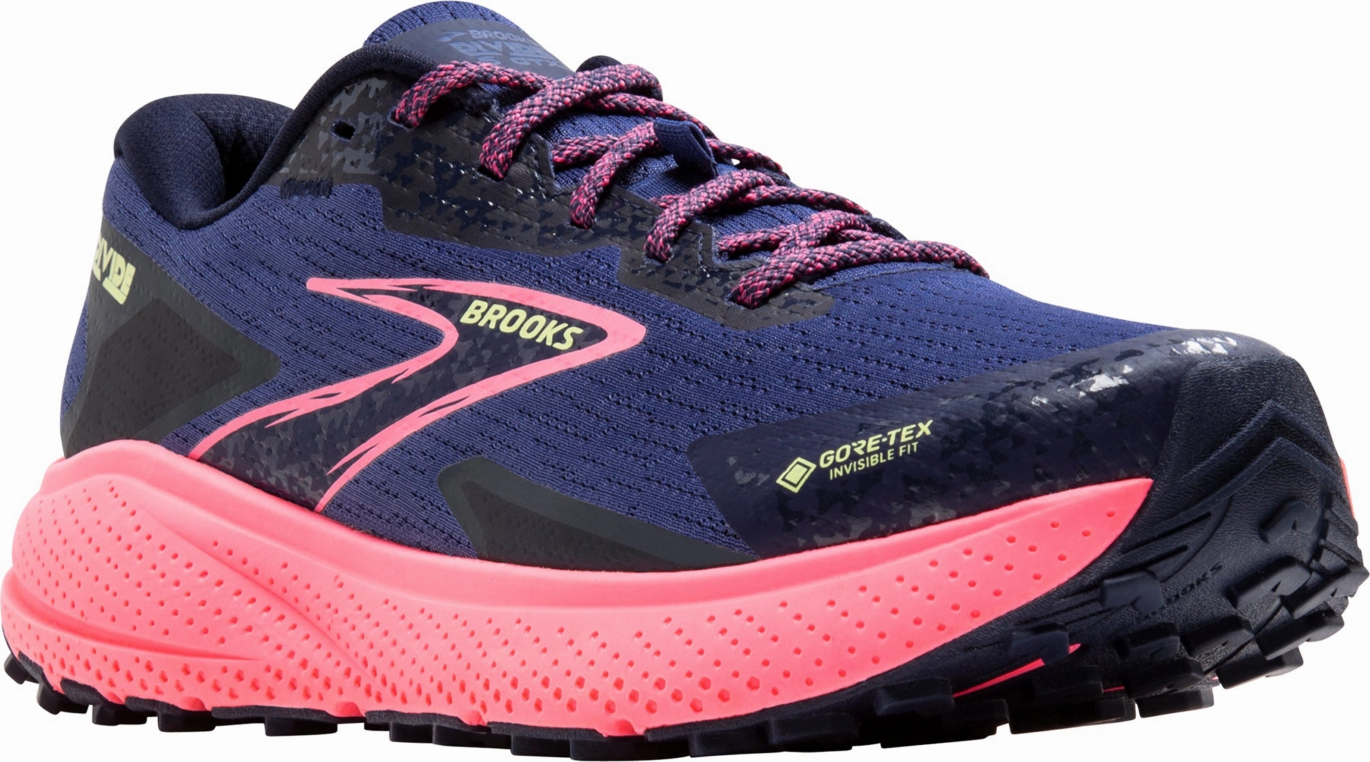Brooks Divide 5 GORE-TEX Womens Trail Running Shoes - Blue Distance Runners